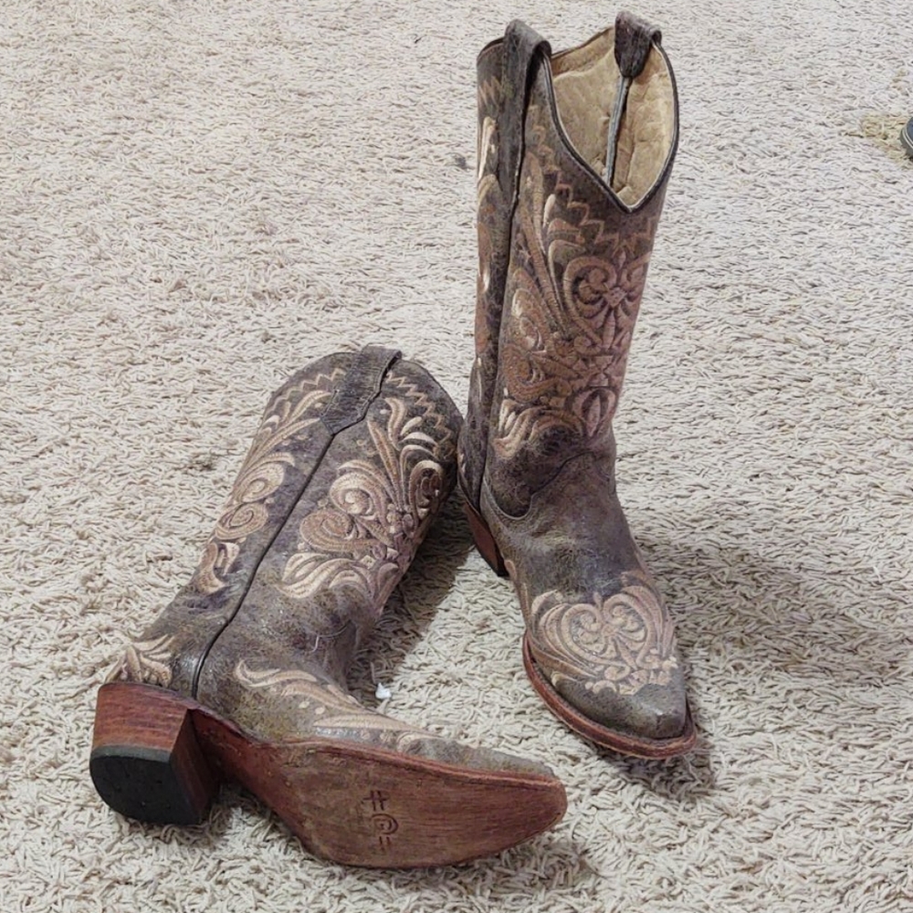 Embroidered Boots
